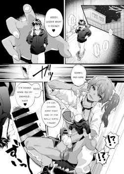 Tsukonin o Onaho ni Suru Futanari Kyojo Gyaru | Passerby Used as an Onahole by a Giantess Futanari Gyaru