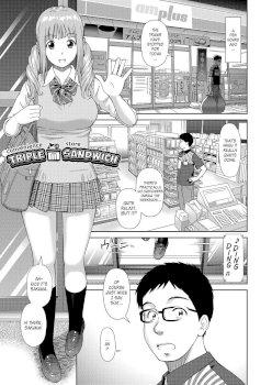 Yoroconveni Hasamarete I Convenience Store Triple Sandwich