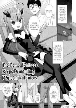 Mazoku no Hime ga Ore no Maryokujiru o Matomete Yamenai Ken | The Demon Princess Keeps Demanding My Magical Juices